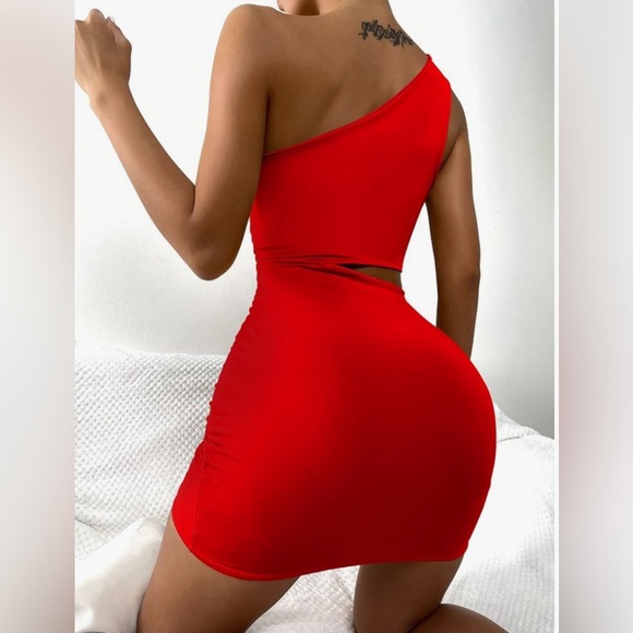 132. MEDIUM Bodycon Dresses for Women Halter Dress Spaghetti Strap Sleeveless - Picture 3 of 6